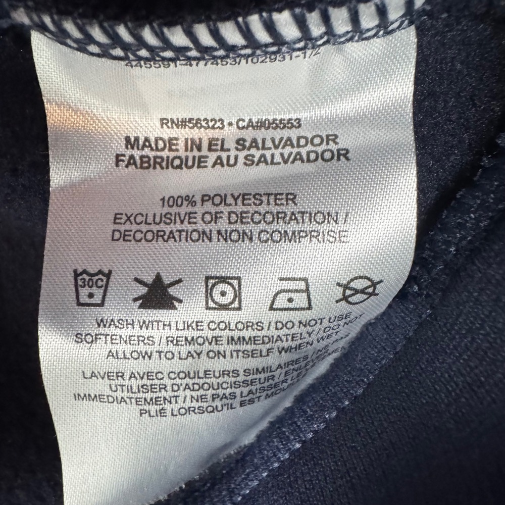 Nike Hoodie Mens Medium Navy Blue Excellent Therma-FIT Pullover Athleisure - Picture 3 of 8